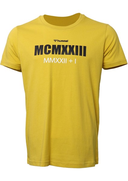 911523-2119 Regular Fit Baskılı Sarı Erkek T-Shirt fiyatları