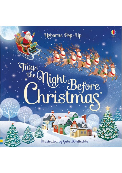 Publishing UK Twas The Night Before Christmas Usborne