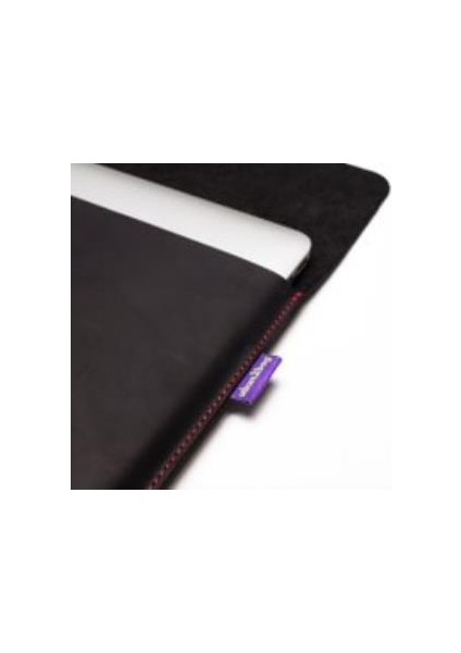 Unisex Apple MacBook Pro 16" Laptop Kılıfı Deri Crazy Horse Kömür Sleeve modelleri