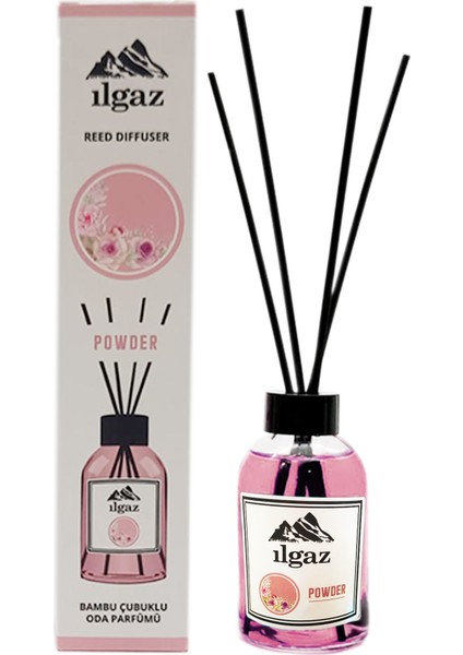 2x1 Powder + Jasmine Oda Kokusu 110ML Pudra + Yasemin Bambu Çubuklu Oda Kokusu Ortam Kokusu modelleri