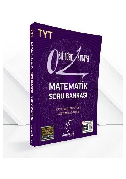 Altın Nokta Yayınevi Matematik 1 ve 2 Serisi ve Karekök Sıfırdan Sınava 3 Kitap