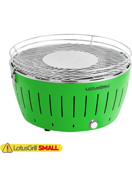 Kömürlü Dumansız Mangal Small 26CM Yeşil