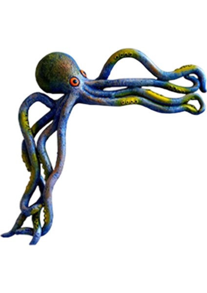 Heykelcik I Holding Heykeli Açık Ev Dekorasyonu Mavi (Yurt Dışından)