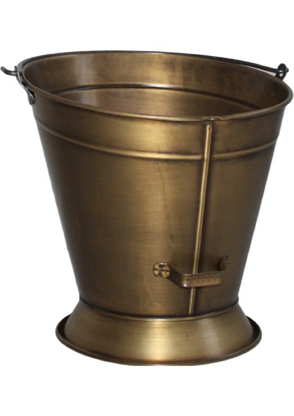 Ayaklı Kova Odunluk Sarı