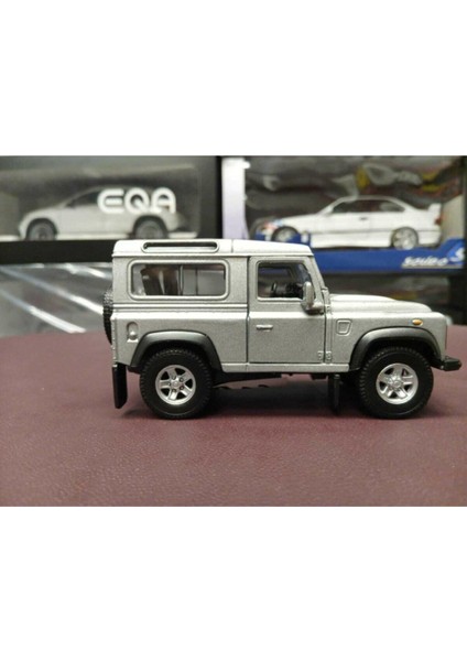Land Rover Defender Maket Çek Bırak Diecast Model (Gri) modelleri