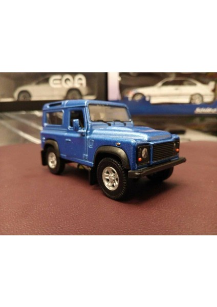 Land Rover Defender Maket Çek Bırak Diecast Model(Mavi)