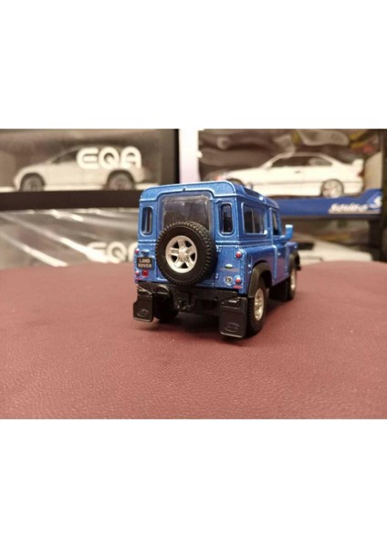 Land Rover Defender Maket Çek Bırak Diecast Model(Mavi)