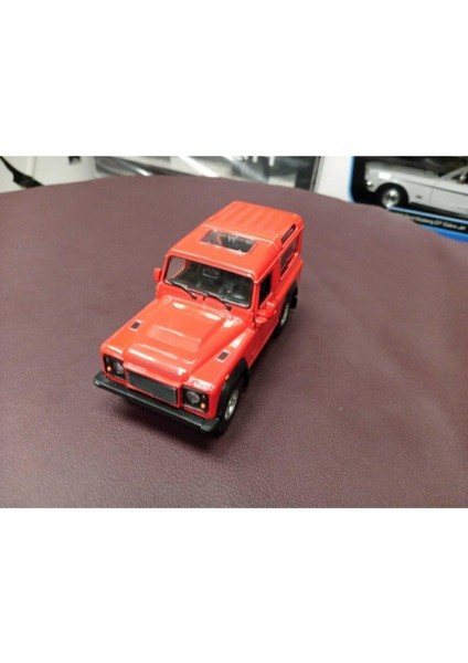 Land Rover Defender Maket Çek Bırak Diecast Model Kırmızı fiyatları