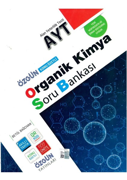 Özgün Yayınları AYT Organik Kimya Soru Bankası 2020