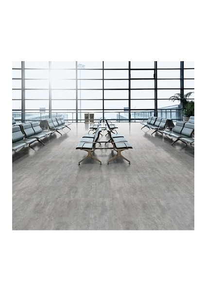 Truelay Lvt Parke - Slab Grey Tile - 1 Kutu 2.51 M²