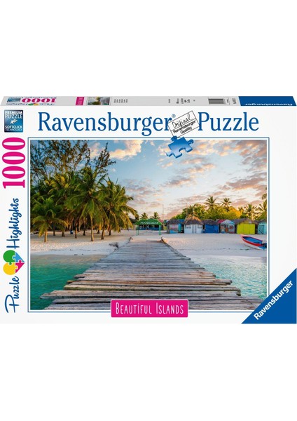 1000 Parça Puzzle Maldivler 169122
