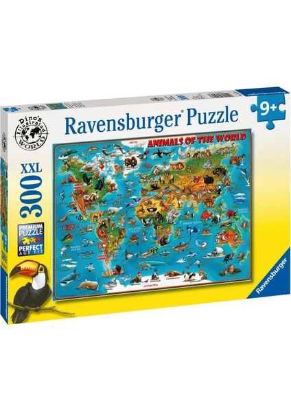 300 Parça Puzzle Hayvanların Dünyası 132577