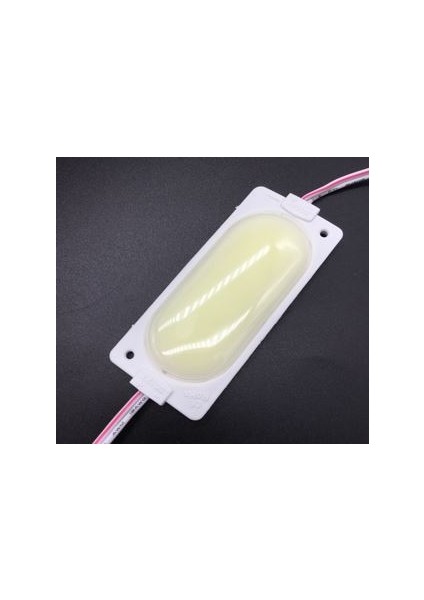 Cob Modül LED 12V 3W Yeşil 85 x 35MM IP65 220-240LM 140 Derece