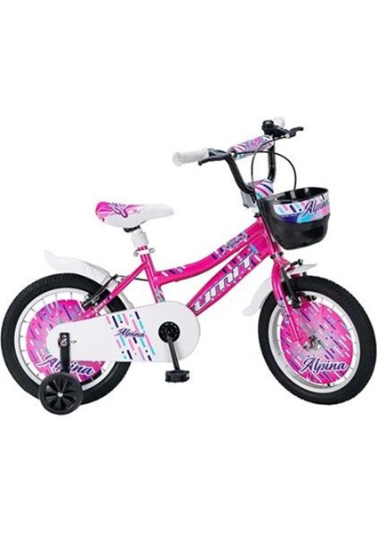 Ümit 1647-2 16 Alpına Kız Bmx V Fren Bisiklet (Pembe)