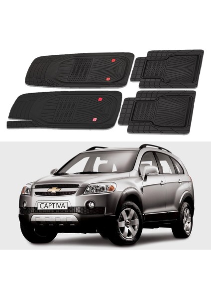 Chevrolet Captiva 2006 Uyumlu Paspas Seti PP289A1