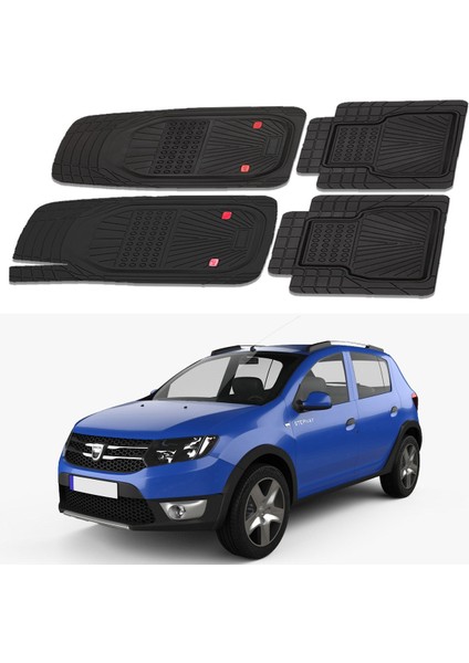 Dacia Sandero Stepway 2013+ Uyumlu Paspas Seti PP387A1