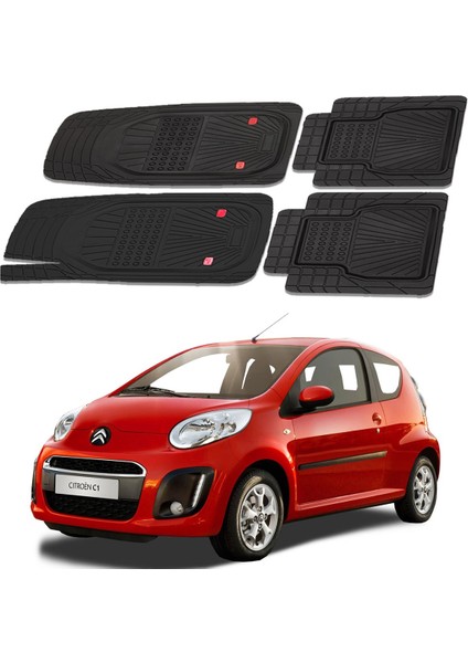 Citroën C1 2005+ Uyumlu Paspas Seti PP336A1