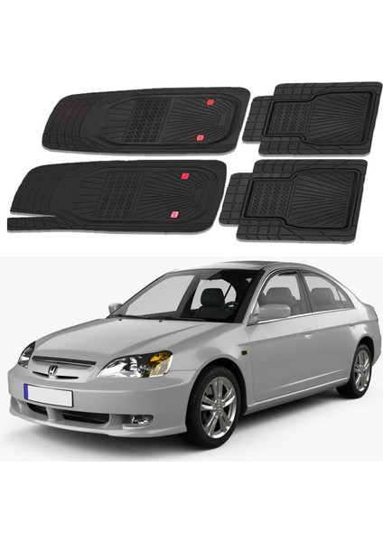 Honda Civic 2006-2012 Uyumlu Paspas Seti PP472A1