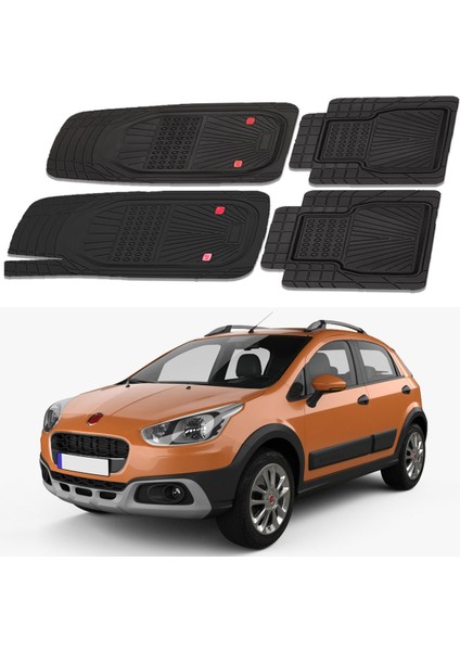 Fiat Avventura 2014+ Uyumlu Paspas Seti PP399A1