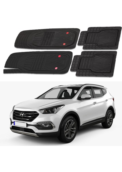 Hyundai Santa Fe Dm 2012-2018 Uyumlu Paspas Seti PP524A1