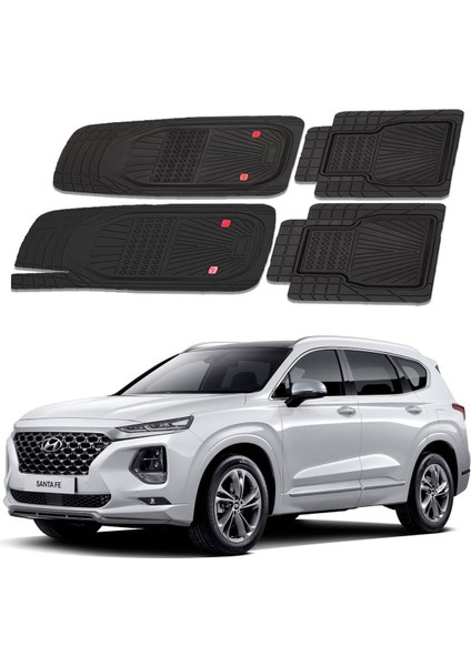 Hyundai Santa Fe Iv 2018+ Uyumlu Paspas Seti PP525A1