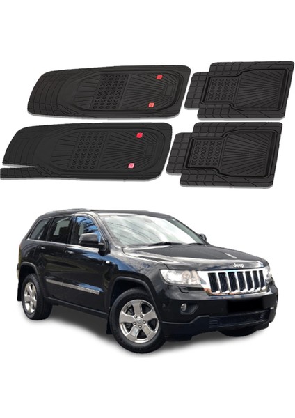 Jeep Grand Cherokee Wk2 2010-2013 Uyumlu Paspas Seti PP555A1