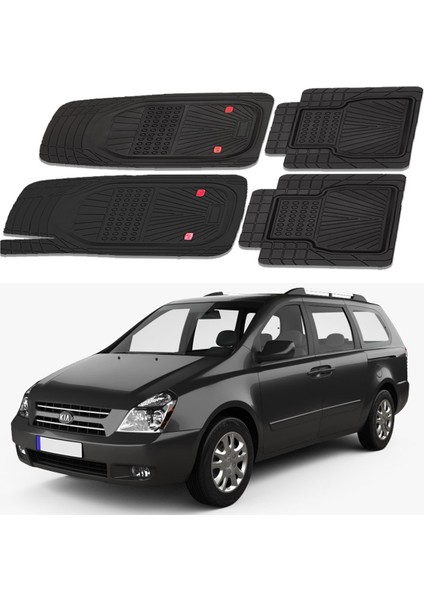 Kia Sedona 2005-2014 Uyumlu Paspas Seti PP589A1