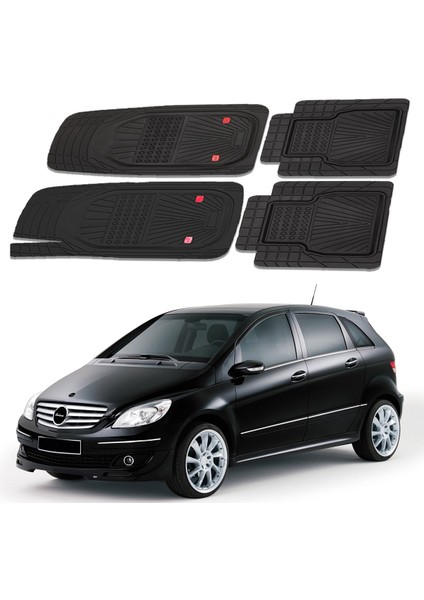 Mercedes B-Klasse W245 2005-2011 Uyumlu Paspas Seti PP666A1