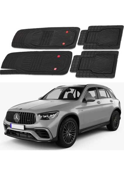 Mercedes-Benz Glc-Class X253 2006-2019 Uyumlu Paspas Seti PP687A1