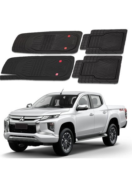 Mitsubishi L200 5. Gen. 2015-2019 Uyumlu Paspas Seti PP698A1