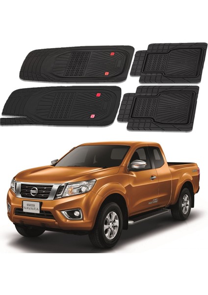 Nissan NP300 Navara 4 D231 2015+ Uyumlu Paspas Seti PP735A1