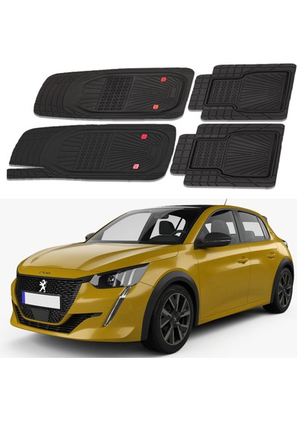 Peugeot 208 2019+ Uyumlu Paspas Seti PP803A1