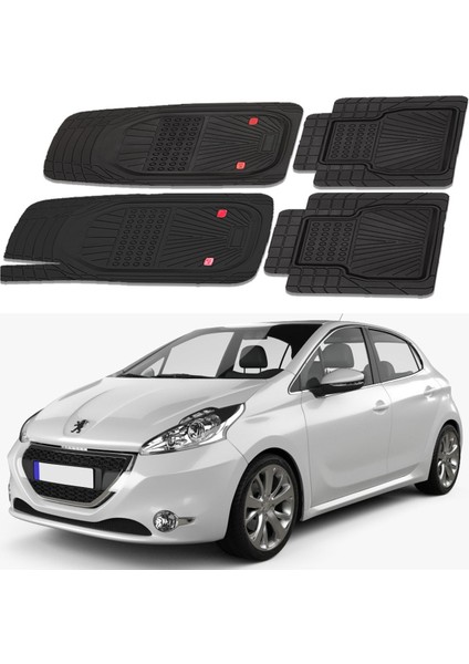 Peugeot 208 2012 Uyumlu Paspas Seti PP801A1