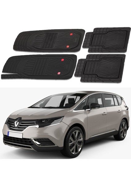 Renault Espace 2015+ Uyumlu Paspas Seti PP835A1