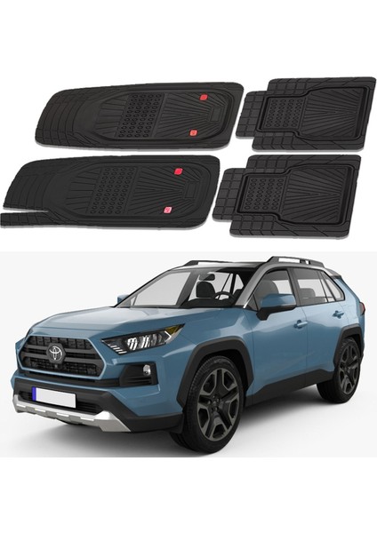 Toyota Rav4 XA50 Adventure 2013-2019 Uyumlu Paspas Seti PP952A1