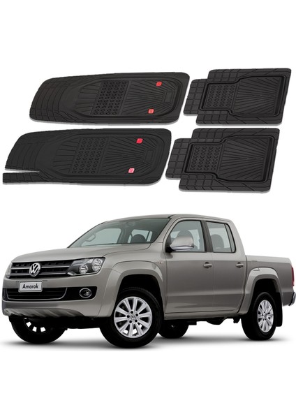 Oto Pandami Volkswagen Amarok 2010+ Uyumlu Paspas Seti PP991A1