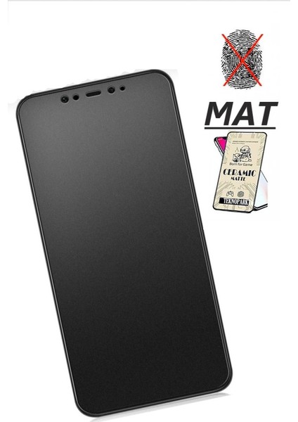 iPhone 12 Mat Ekran Seramik Tam Kaplayan Kırılmaz Cam Nano Ekran Koruyucu