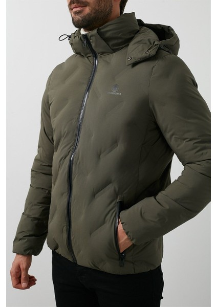 Henry Coat 100565228 Gogsu Armalı Sısme Mont Haki fırsatları