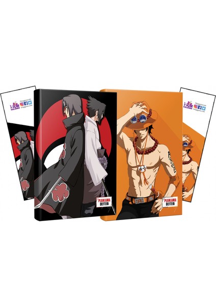 Sasuke+Itachi+Ace Defter + Ayraç 2'li