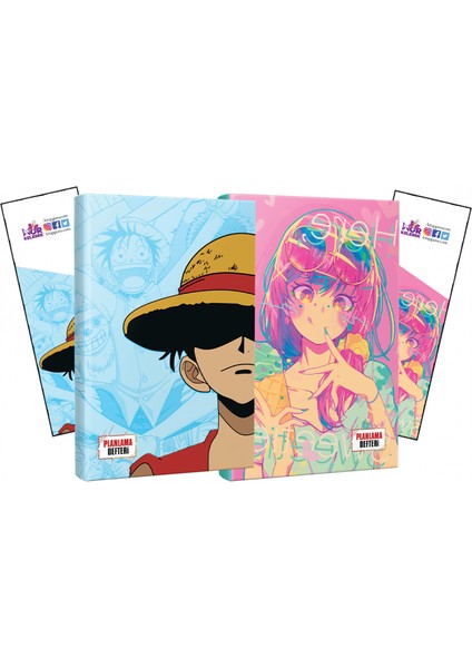 Luffy + Icecream Defter + Ayraç 2'li