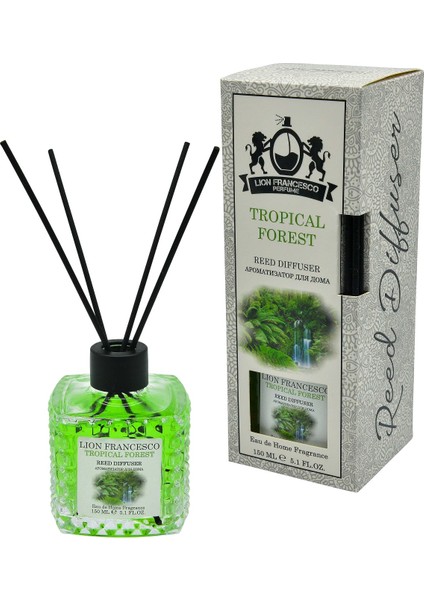 Reed Diffuser Tropıcal Forest Bambu Çubuklu Oda Kokusu 150 ml