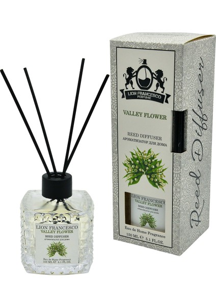 Reed Diffuser Valley Flower Bambu Çubuklu Oda Kokusu 150 ml