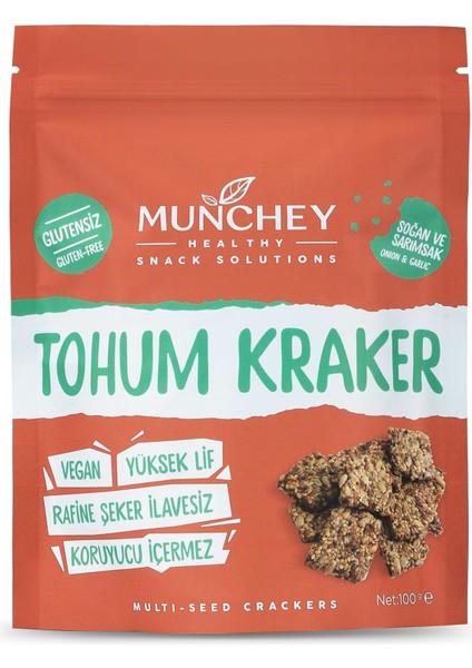 Tohum Kraker Soğan&sarımsak 100 gr