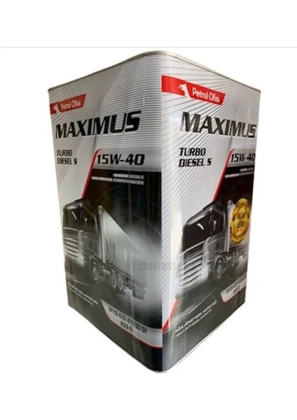 Maximus 15W40 Turbo Dizel S 18LT Motor Yağ ( Üretim Yılı : 2023 )