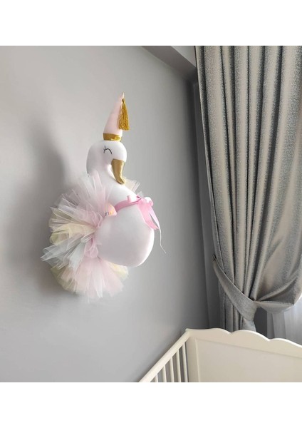 Rose Baby decor Kuğu Büstü Duvar Dekoru/çocuk Odası Dekorasyonu