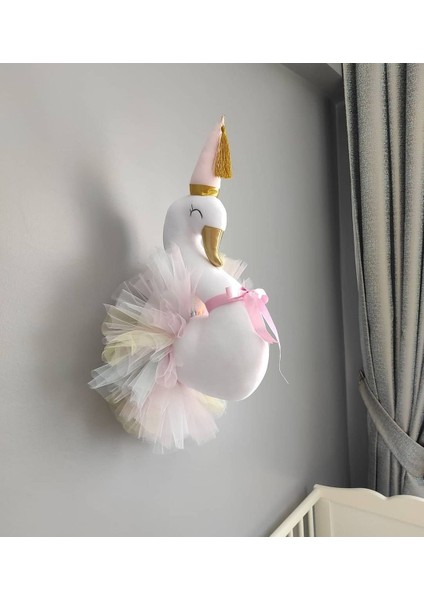 Rose Baby decor Kuğu Büstü Duvar Dekoru/çocuk Odası Dekorasyonu