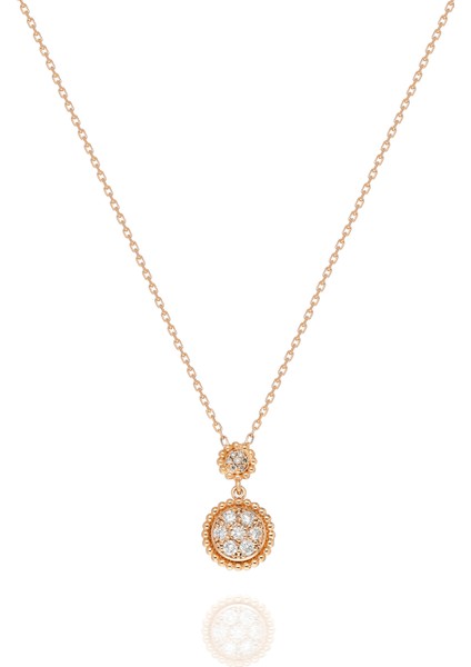 Circle Kolye - Rose