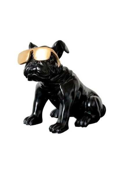 Dekoratif Polyester Büyük Köpek Heykeli (40X34CM)