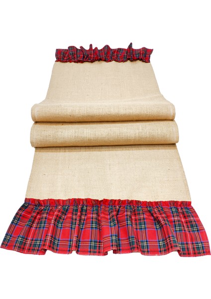 Jüt Runner Ekose Fırfırlı fiyatları