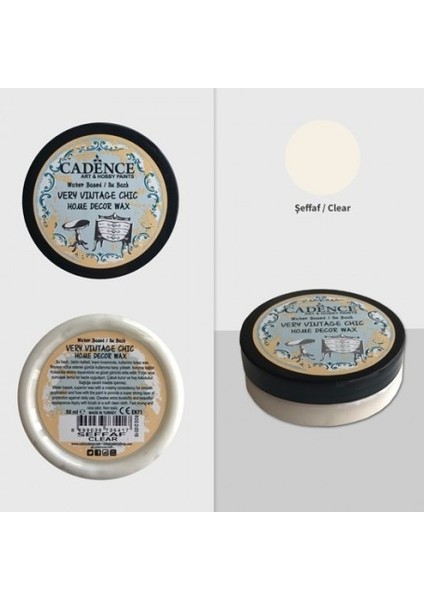 Home Decor Wax Şeffaf